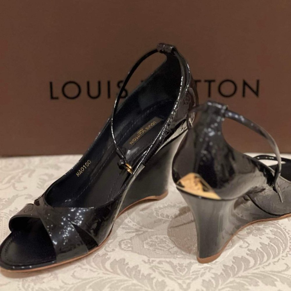 ***SOLD***Authentic Louis Vuitton Wedge